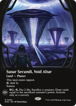 MTG Edge of Eternities Susur Secundi, Void Altar ~ Foil 0284 Mythic NM - Image 1