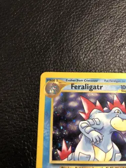 B6 Pokemon TCG Neo Genesis Unlimited French Aligatueur Feraligatr 4/111 Holo MP - Image 2