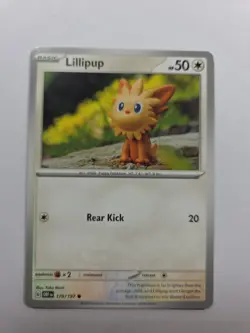 Lillipup 170/197 Obsidian Flames OBF Common Non Holo Near Mint Nm Pokemon Tcg - Image 1