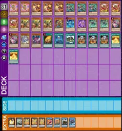 YUGIOH! Fire King Snake Eye deck core! Ulcanix Garunix Ash Diabellstar Poplar - Image 2