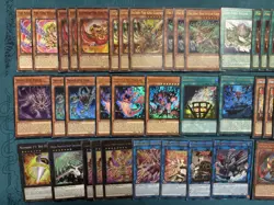 YUGIOH! Fire King Snake Eye deck core! Ulcanix Garunix Ash Diabellstar Poplar - Image 3