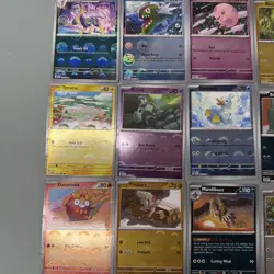 Black Bolt and White Flare Pokeball Reverse Holo Card (20) Lot - Image 2