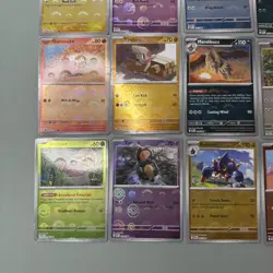 Black Bolt and White Flare Pokeball Reverse Holo Card (20) Lot - Image 3
