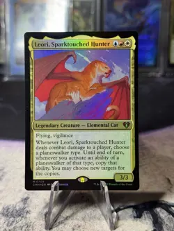 Leori, Sparktouched Hunter Foil Mythic 0709 Commander Masters MTG - Image 1