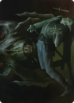 🧙Power Word Kill 35/81 Art Series AFR D&D Adventures In Forgotten Realms MTG - Image 1