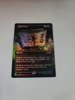 Grim Tutor (Alternate Art) Core Set 2021 Foil - Image 1