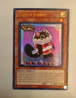 Yugioh! - Cupsy Yummy - JUSH-EN016 - Ultra Rare - 1'st Edition - NM/M - Image 1