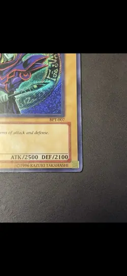 Yugioh TCG Dark Magician BPT-007 Secret Rare Holo - Collector’s Tin Card - LP - Image 2