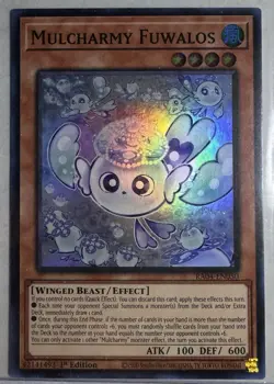 Mulcharmy Fuwalos (SR)RA04-EN050 Super Rare Mint Yugioh Quarter Century Stampede - Image 1