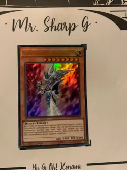 SCHWEIGSAMER MAGIER LV8 - 1.AUFLAGE YGLD-DEC04 DEUTSCH Yu-Gi-Oh! CARD ULTRA RARE - Image 3