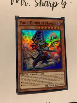 TOON-DUNKLER MAGIER - TDIL-DE032 DEUTSCH Yu-Gi-Oh! CARD SUPER RARE HOLO KONAMI - Image 4