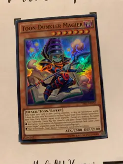 TOON-DUNKLER MAGIER - TDIL-DE032 DEUTSCH Yu-Gi-Oh! CARD SUPER RARE HOLO KONAMI - Image 5