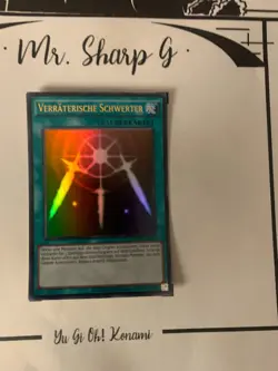 VERRATERISCHE SCHWERTER - YGLD-DEB17 DEUTSCH Yu-Gi-Oh! CARD ULTRA RARE HOLO - Image 2