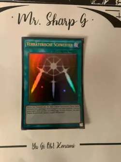 VERRATERISCHE SCHWERTER - YGLD-DEB17 DEUTSCH Yu-Gi-Oh! CARD ULTRA RARE HOLO - Image 3