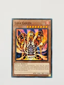 Yugioh - Lava Golem - SDSH-EN013 - Common - 1st Edition NM Shaddoll Showdown - Image 1