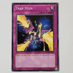 Trap Stun - SDCR-EN032 - LP - Common - Unlimited - Yugioh - Image 1