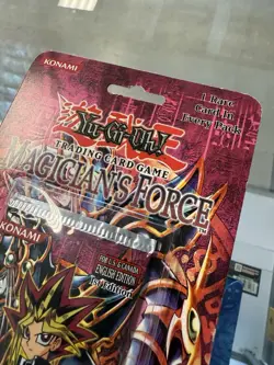 2003 YU-GI-OH MAGICIAN'S FORCE BOOSTER PACK 1ST EDITION HANGAR PACK - Image 2