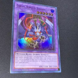 Yu-Gi-Oh! TCG Garura, Wings of Resonant Life RA02-EN024 Super Rare NM Condition - Image 2