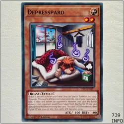 Depresspard - INFO-EN031 - Common 1st Edition Yugioh - Image 1