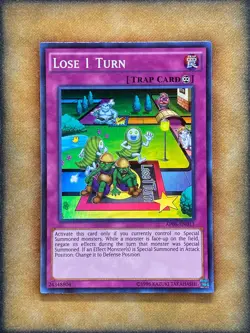 Yugioh Lose 1 Turn AP08-EN013 Super Rare NM - Image 1