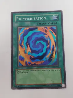 Yu-Gi-Oh! TCG Polymerization LOB-EN059 Super Rare Unlimited Edition - HP - Image 1