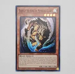 Gazelle the King of Mythical Claws - DUNE-EN003 - LP - Super Rare - 1st ed - Image 1