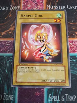 Yu-Gi-Oh! Harpie Girl RDS-EN004 Common 1st Edition Lightly Played Uncensored - Image 1