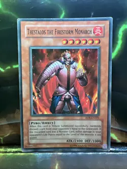 Thestalos the Firestorm Monarch (super Rare) RDS-EN021 Unlimited MP(slot#8) - Image 1