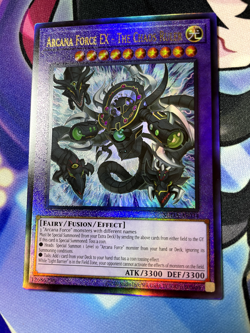 Arcana Force EX - The Chaos Ruler ULTIMATE RARE SUDA-AE034 YUGIOH - Asian-Eng - Image 2