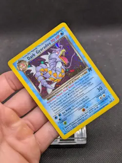 Pokemon Card Dark Gyarados 8/82 Team Rocket Rare Holo WOTC Prerelease NM - Image 4