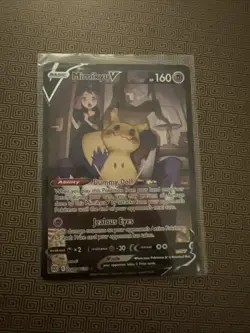 Pokemon Mimikyu V TCG Brilliant Stars Holo Ultra Rare Card TG16/TG30 - Image 1