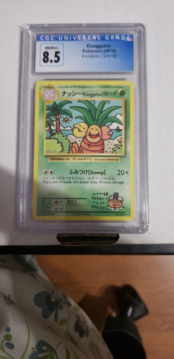 Exeggutor Secret Rare 109/108 CGC 8.5 Blue Label - XY Evolutions Pokemon Card - Image 1