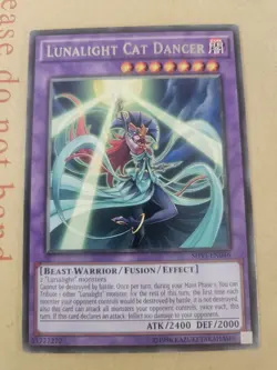 SHVI-EN046 Lunalight Cat Dancer Rare UNL Edition Mint YuGiOh Card - Image 1