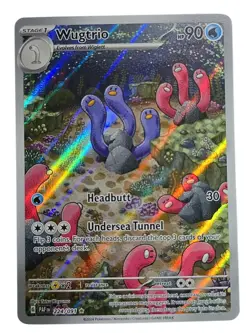 Wugtrio 224/091 - Paldean Fates - Pokemon Trading Card Game - Image 1