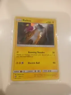 Raikou - 32/73 - Holo - Shining Legends - Pokemon Card - LP - Image 1