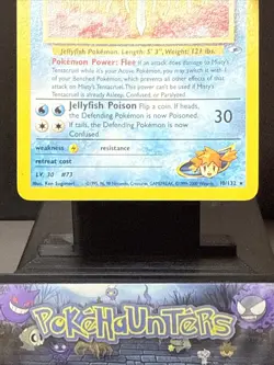 Pokemon Card Misty's Tentacruel 10/132 Holo Gym Heroes Rare WOTC Light Play - Image 3