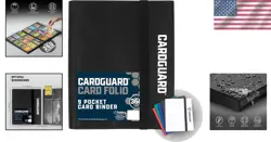 Professional Trading Card Binder - 9-Pocket Black Album for All Card Collections - Image 2