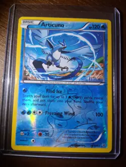 Pokemon TCG XY Roaring Skies Articuno Card 17/108 Reverse Holo Rare - Image 1