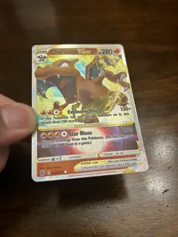 Pokemon Charizard VSTAR Trading Card - Explosive Fire, Star Blaze - Image 2