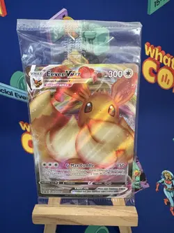 Pokemon TCG Eevee VMAX SWSH087 Holo Promo Card Sealed - Image 1