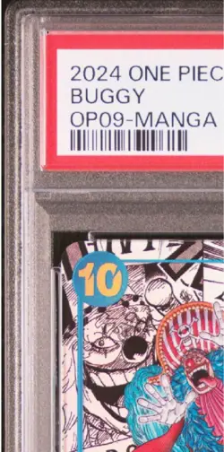 PSA 10 Buggy Super Parallel OP09 051 One Piece Comic Art Card Rare Japan - Image 3