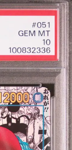 PSA 10 Buggy Super Parallel OP09 051 One Piece Comic Art Card Rare Japan - Image 4