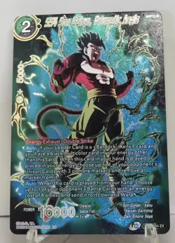 SS4 Son Gohan, Prismatic Aegis EX19-34 EX FOIL Dragon Ball Super Card Game NM/M - Image 1