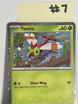 Pokemon TCG Yanma Black Star Promo Card SVP185 Cosmos Holo NM - Image 1