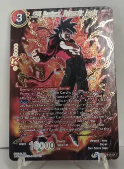 SS4 Bardock, Prismatic Aegis EX19-26 EX FOIL Dragon Ball Super Card Game NM/M - Image 1