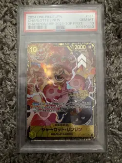 PSA 10 Charlotte Linlin Championship 2024 Promo One Piece Card Ultra Rare - Image 2
