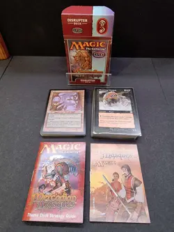 MtG Mercadian Masques 'Disruptor' Theme Deck from 1999 | Opened - Complete - Image 1