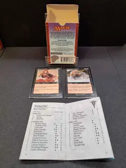 MtG Mercadian Masques 'Disruptor' Theme Deck from 1999 | Opened - Complete - Image 2