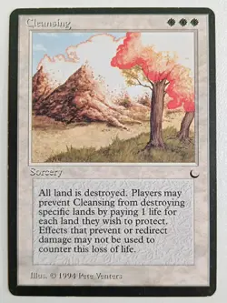 MtG | 1 x Cleansing | The Dark | Magic the Gathering - Image 1