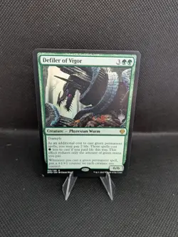 MTG Defiler of Vigor Light Play MTG Promo Pack: Dominaria United Planeswalker - Image 1